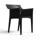 Fauteuil outdoor noir PEDRERA Vondom