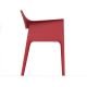 Fauteuil outdoor rouge PEDRERA Vondom