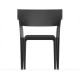 Fauteuil outdoor noir PEDRERA Vondom