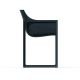 Fauteuil outdoor noir WALL STREET Vondom