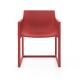 Fauteuil outdoor rouge WALL STREET Vondom