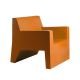 Fauteuil lounge outdoor orange JUT Vondom