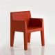 Fauteuil outdoor rouge JUT Vondom