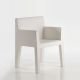 Fauteuil outdoor blanc JUT Vondom