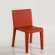 Chaise outdoor rouge JUT Vondom