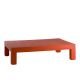 Table basse outdoor rouge JUT Vondom