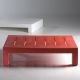 Tables basses outdoor rouge/ blanche JUT Vondom