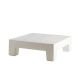 Table d'appoint outdoor blanche JUT Vondom