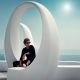 Banc arche lumineuse AND Vondom