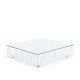 Table basse blanche GRID Varaschin