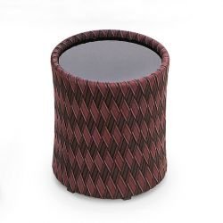 Table d'appoint multicolore marron KENTE Varaschin