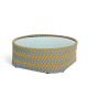 Table basse Ø 97, multicolore orange KENTE Varaschin