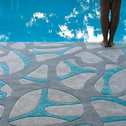 Tapis SEA SEA multi bleu Now Carpets