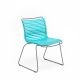 Chaise de jardin coloris turquoise CLICK Houe