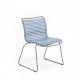 Chaise de jardin coloris bleu pigeon CLICK Houe