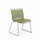 Chaise de jardin coloris vert olive CLICK Houe