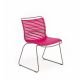 Chaise de jardin coloris fuschia CLICK Houe