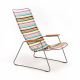 Chaise longue multicolore 1 CLICK Houe