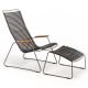 Chaise longue avec repose-pieds CLICK Houe