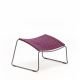 Repose-pieds coloris violet foncé pour chaise longue CLICK Houe