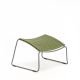 Repose-pieds coloris vert olive pour chaise longue CLICK Houe