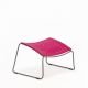 Repose-pieds coloris fuchsia pour chaise longue CLICK Houe