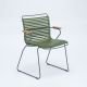 Fauteuil de jardin coloris vert olive CLICK Houe