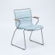 Fauteuil de jardin coloris bleu fumée CLICK Houe