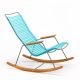 Rocking chair coloris turquoise CLICK Houe
