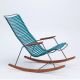 Rocking chair coloris bleu pétrole CLICK Houe