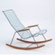 Rocking chair coloris bleu fumée CLICK Houe
