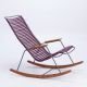 Rocking chair coloris violet foncé CLICK Houe