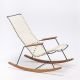 Rocking chair coloris blanc CLICK Houe