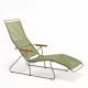 Transat inclinable coloris vert olive CLICK Houe