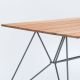 Table rectangulaire en bambou longueur 220 cm SKETCH Houe