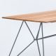 Table rectangulaire en bambou longueur 160 cm SKETCH Houe