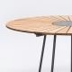 Table ronde en bambou & granit Ø 150 cm CIRCLE Houe