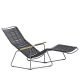 Chaise longue sunrocker coloris noir CLICK Houe