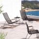 Chaise longue sunrocker et rocking chair CLICK Houe