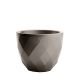 Pot laqué taupe brillant VASES Vondom