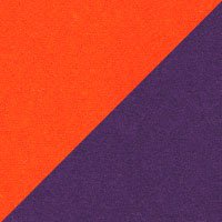Assise mandarine-Felt 624, dossier violet-Vilano