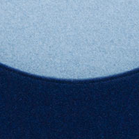 Côté marine-Felt 859, assise bleu ciel-Felt 858