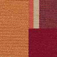 Composition orange, tissus B1392-B193-B1393