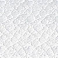 Coussin éco-cuir blanc