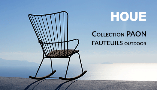 Collections Paon de fauteuils d'extérieur design  de la marque scandinave Houe